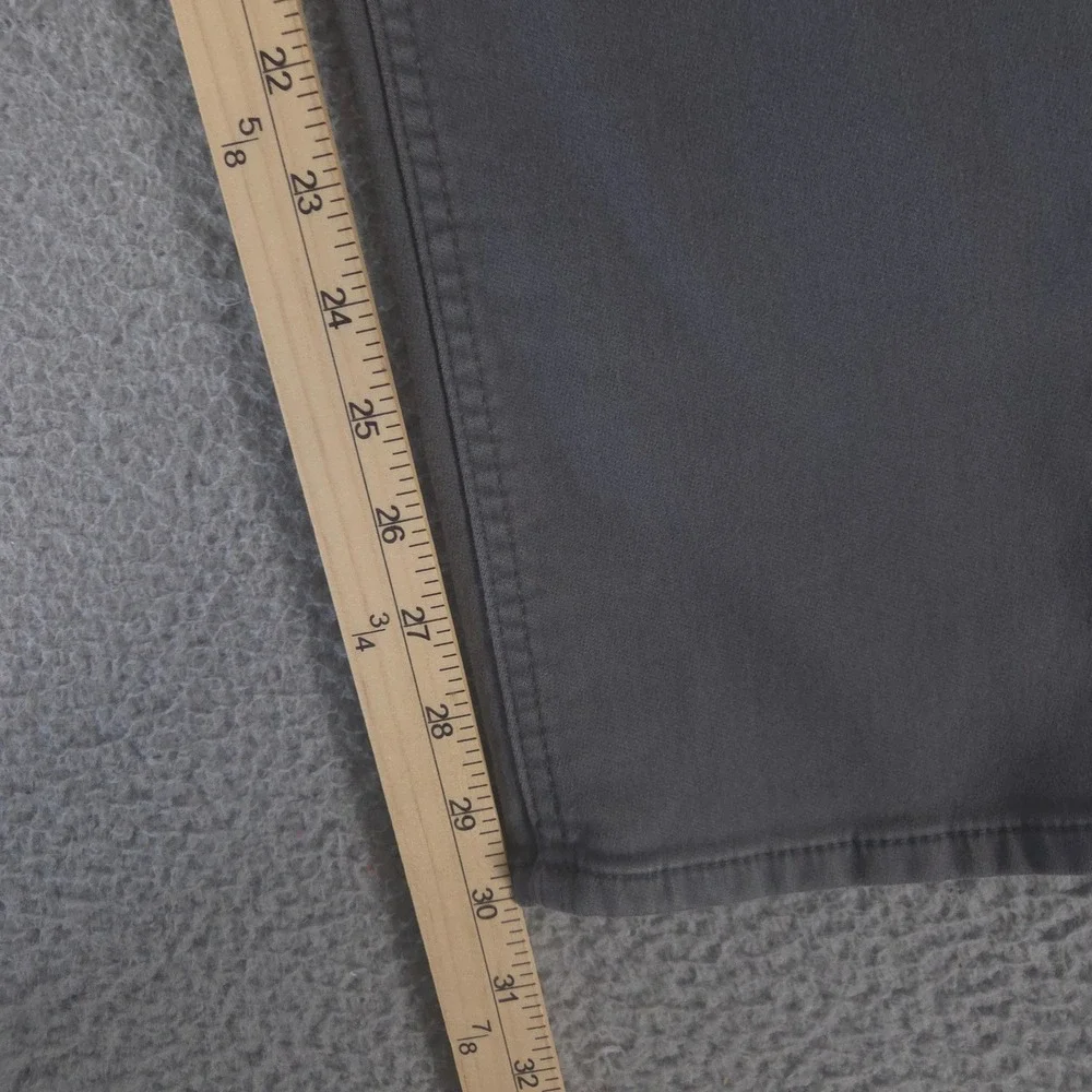 Banana Republic Jeans Mens 32x32 Gray Traveler Slim Fit Cotton Stretch Denim